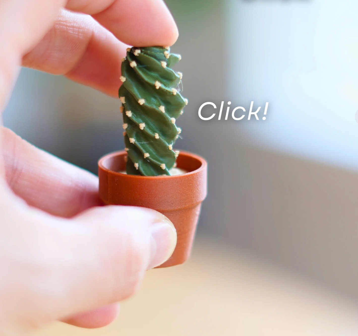 Clicky Cacti Clicking Fidgets