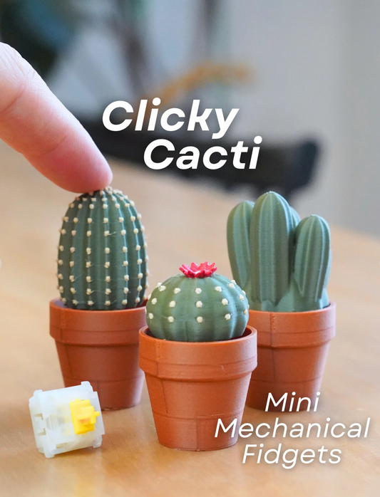 Clicky Cacti Clicking Fidgets