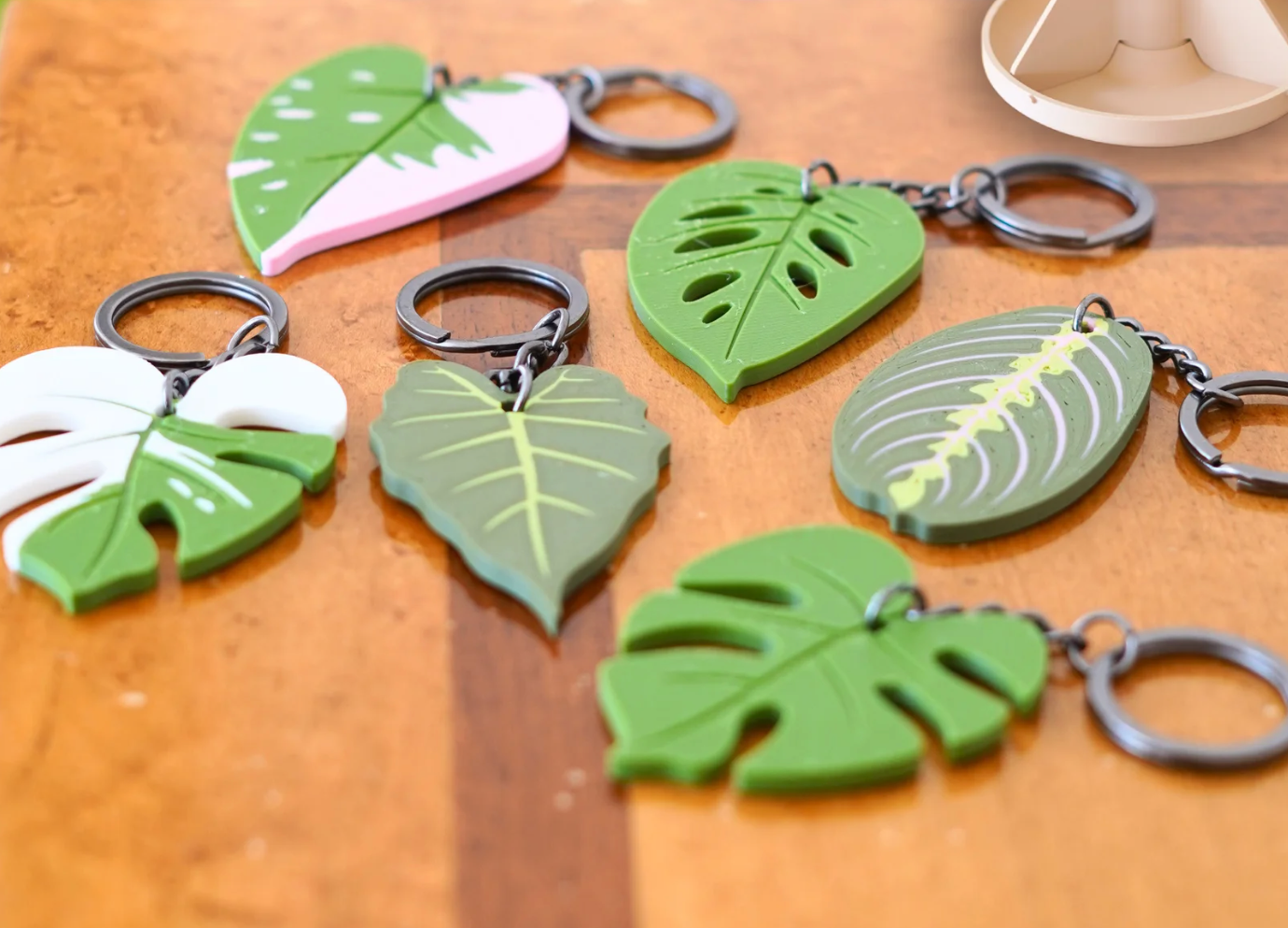 Leafy Keychains