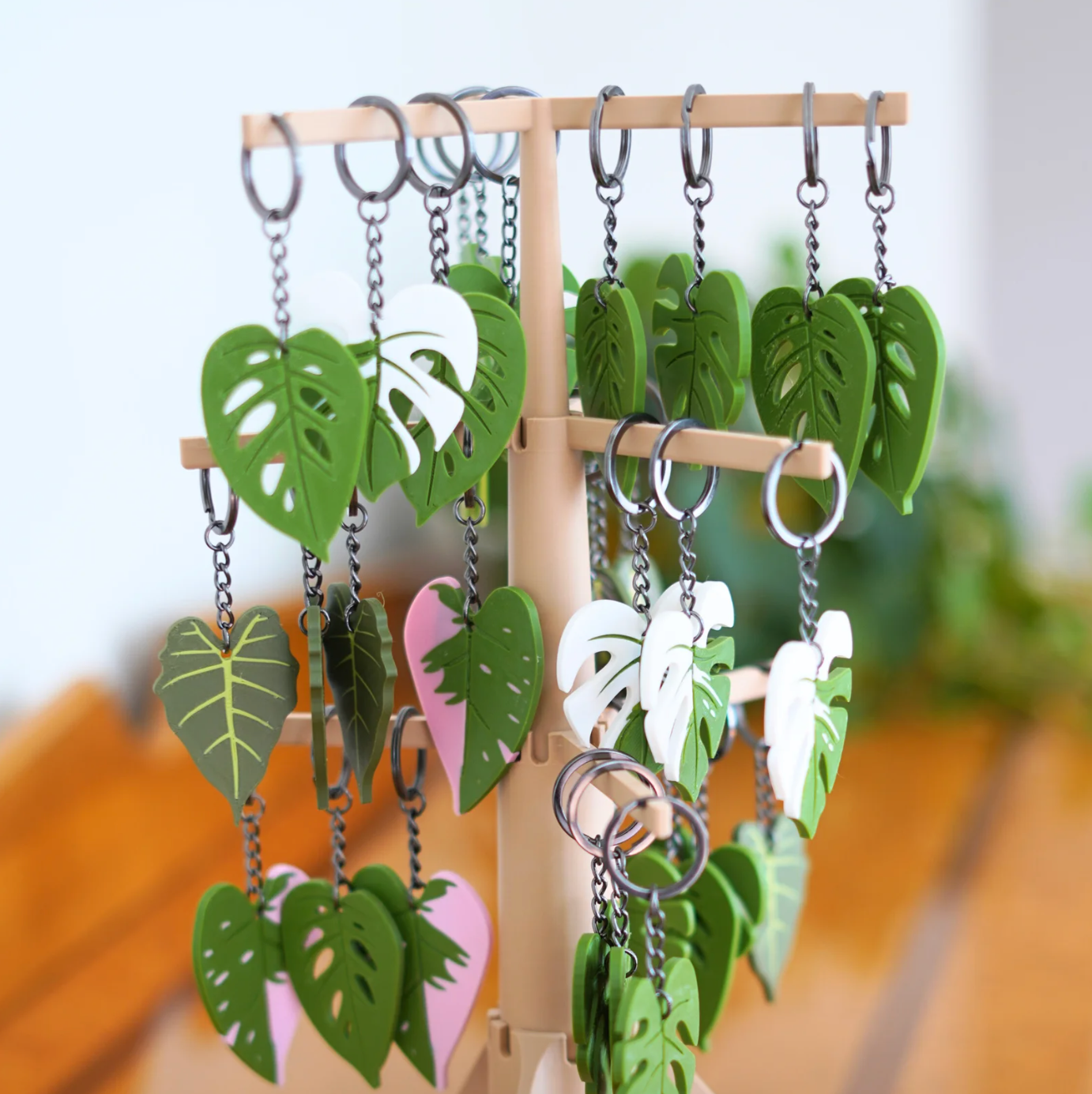 Leafy Keychains