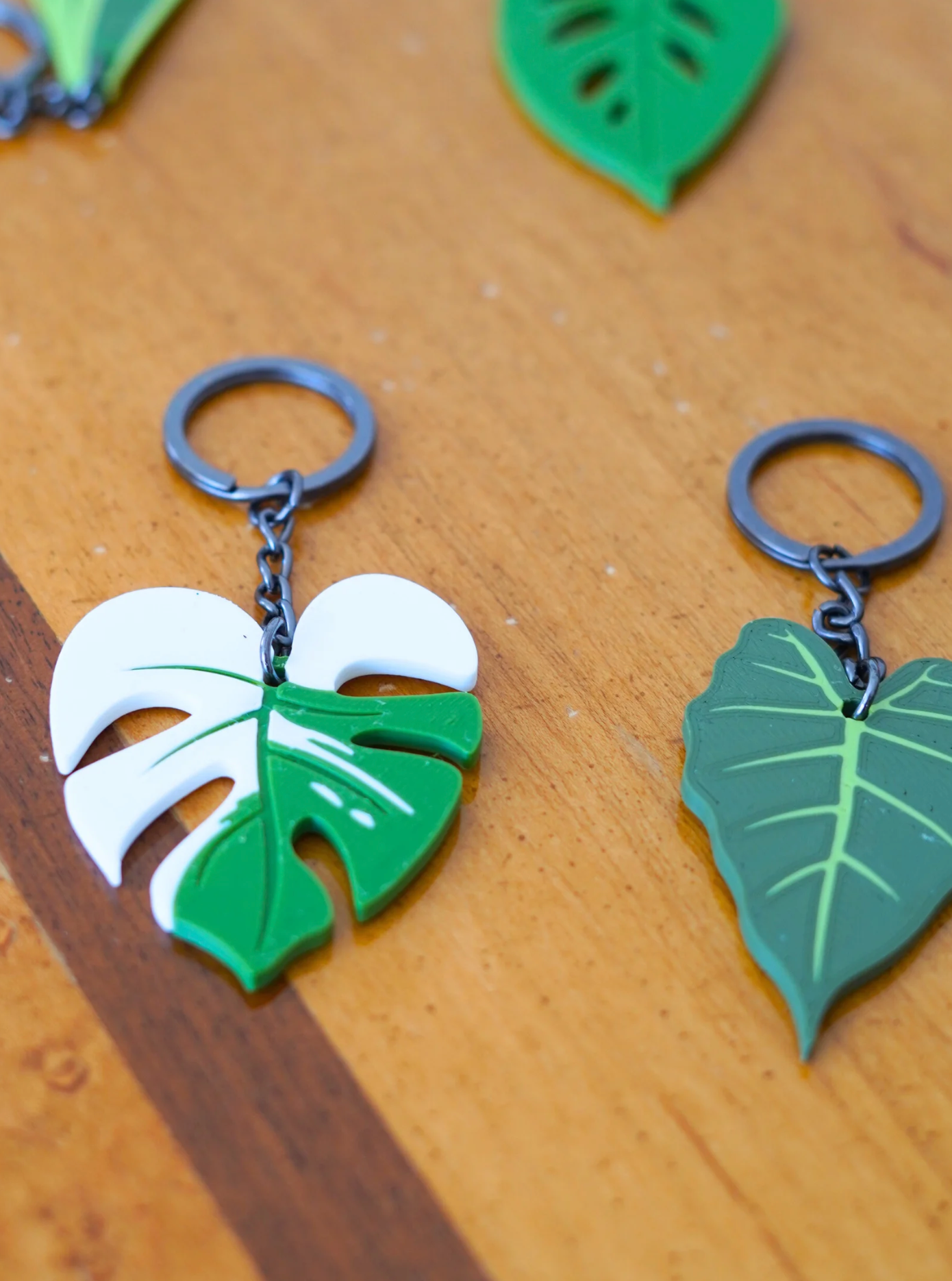 Leafy Keychains